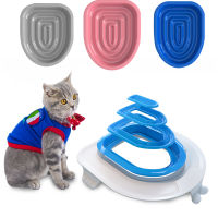 2022อัพเกรด Cat Toilet Trainer Reusable Training System For Cats - Plastic Training Set With Litter Mat Accessories