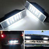 ขายส่ง! 2pcs LED ไฟป้ายทะเบียนโคมไฟ6340G9 6340F0 6340 G3สำหรับ Peugeot 106 Facelift 1007 207 308 406 407 Citroen C2 C3 235dhotsales