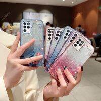 เคสสำหรับ OPPO A94 4G / F19 Pro/ Reno 5 Lite เคส Electroplated Gradient เลนส์พลอยเทียมขนาดเล็กรวมทุกอย่างกันรอยขีดข่วนเคสโทรศัพท์กันกระแทก