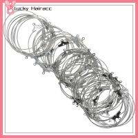 LUCKY HAIRACC 100PCS 40มม. คะ ห่วงต่างหูห่วง 2สีค่ะ ห่วงลูกปัดกลม งานฝีมืองานประดิษฐ์ การทำต่างหู สำหรับผู้หญิง