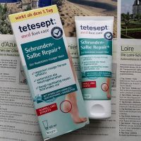 German tetesept repair foot cream water fat panthenol shea butter callus dry cracked rough 60ml