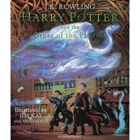 (ศูนย์หนังสือจุฬาฯ) HARRY POTTER AND THE ORDER OF THE PHOENIX (ILLUSTRATED BY JIM KAY WITH NEIL PACKER) (HC)