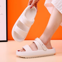 Women Summer Slippers EVA Solid Platform Soft Slides Female Comfortable Concise Outdoor Sandals Couple Bathroom Slipper 2022