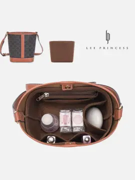 Soft and Light】Bag Organizer Insert For Celine Triomphe Bucket Organiser  Divider Shaper Protector Compartment Inner