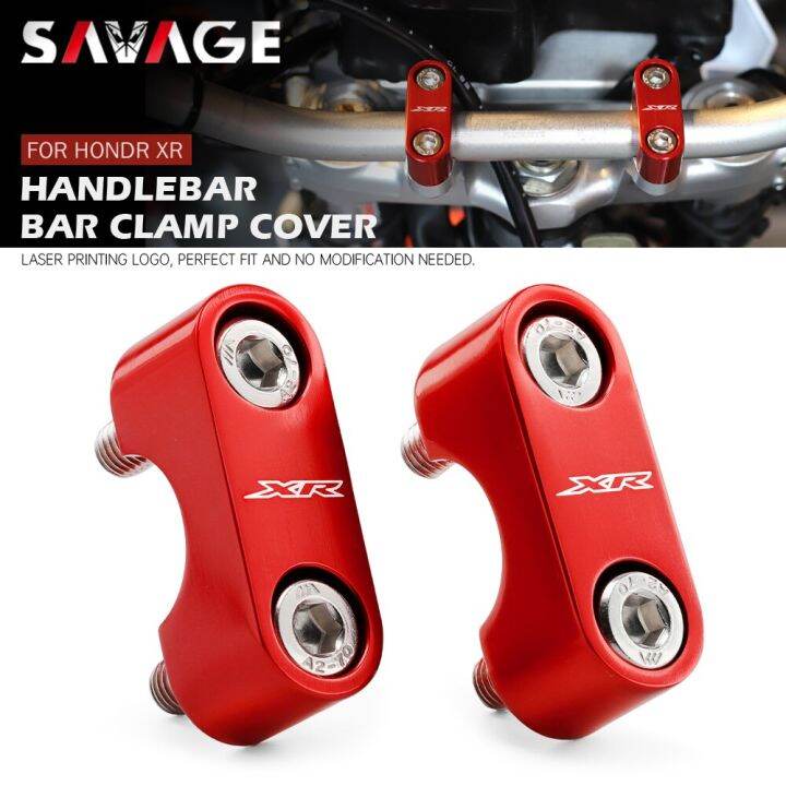 Handlebar Clamp Covers For HONDA XR650R/L XR250L/R XR230R XR400R XR600R
