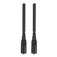 2X VHF UHF Nagoya NA-774 SMA-F Telescopic Dual Band Antenna for Baofeng Portable Radio UV-5R UV-5RE Plus UV-82 GT-3