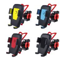 Mobile Phone Bike Holder Plastic Bracket Rotating Motorcycles Mount Cell Phones Support for Bicycles Stand Yellow