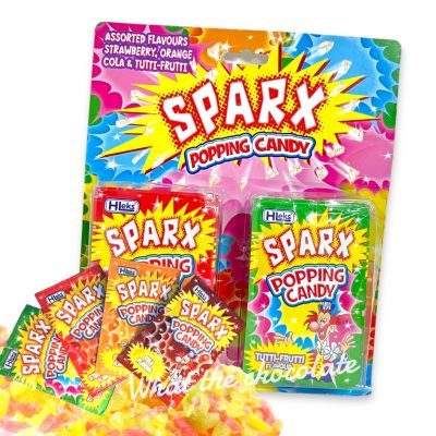 Sparx poppping candy ลูกอมเป๊าะแป๊ะ (นำเข้าจากอังกฤษ)