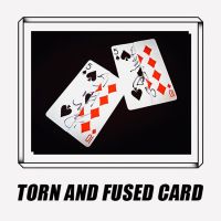 Shin Lim Torn And Fused เล่ห์กลการ์ดอุปกรณ์ประกอบฉากการ์ดทอร์นมาเกีย Ian ปิดถนนภาพลวงตา