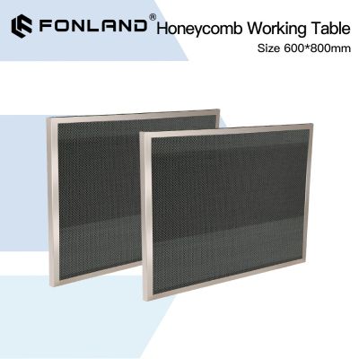 FONLAND Honeycomb Working Table 600*800mm Customizable Size Board Platform Laser Part for CO2 Laser Engraver Cutting Machine