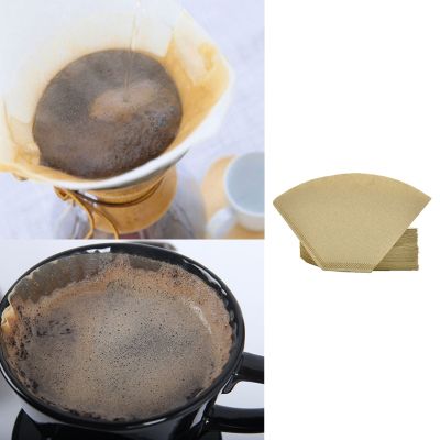 101 "V" Shape Coffee Cup Filter Paper Espresso Machine Mocha Pot Strainer Sheet