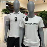 Descente Dizon TOUGH Quick-Drying Male And Female In Same Sport POLO Shirt Golf Sports Leisure Collar Khan POLO