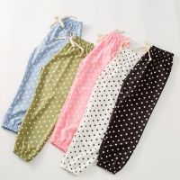 Childrens Pants Big Children Polka Dot Print Casual Long Pants Kids Long Trousers