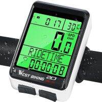 2022 Wireless Bike Computer 5 Language Bicycle Odometer Speedometer Rainproof Weekly Updated Memory Automatic Wake-up