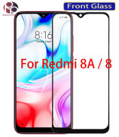 10ชิ้นหน้าจอสัมผัสแผงเปลี่ยนสำหรับ R Edmi 8A 8จอแอลซีดีด้านหน้าด้านนอกกระจกเลนส์ที่มี OCA