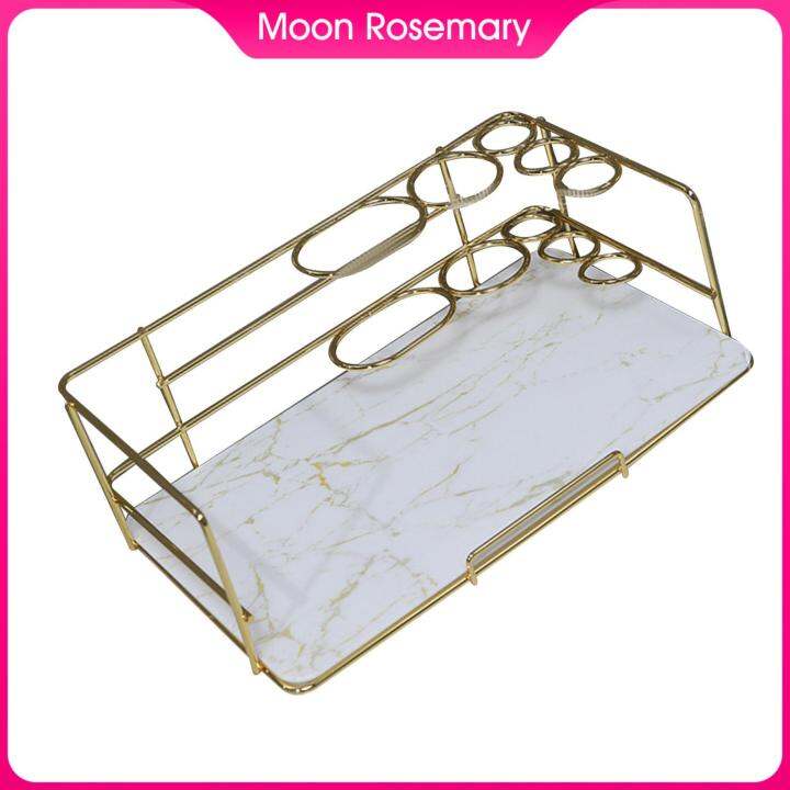 Moon Rosemary Bathroom Countertop Organizer Corner for holder