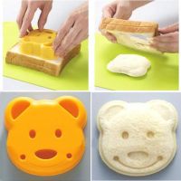 Cartoon Cute Animal Shape Sandwich Bread Cake Cookie Mold Pastry Plastic Embossing Device Kitchen Accessories Cooking Gadgets