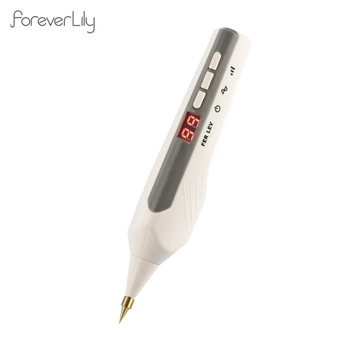 9 Levels Point Needle Remover Pen Facial Skin Black Spot Body Wart Tag