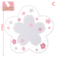 MUNIU Cherry Blossom ฉนวนกันความร้อนตารางเสื่อครอบครัวสำนักงาน Anti-Skid Tea Cup MAT