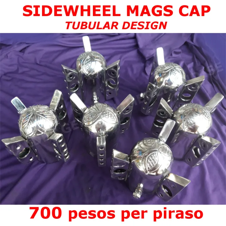 NEW Sidewheel Cap for Mags Only Stainless for Side Wheel Tricycle