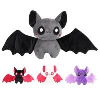 Bat Stuffed Animal Plushy and Squishy Toy Kids Toys Goth Plush Halloween Stuffed Animal Cute Toy Gift for Boys and Girls Gifts for Kids eco friendly
