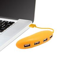 USB Hub Powered Mango-Shaped 2.0 Data Hub USB Port Splitter Multiport USB Hub USB Expander USB Splitter for Laptop Laptop USB Port Expander USB Extension Hub Keyboard consistent