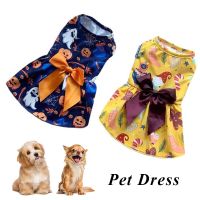 ZZOOI Halloween Christmas Dog Skirt Pet Princess Vest Cat Dog Dress Pet Costume Dog Wedding Dresses Round Neck Sleeveless Clothing