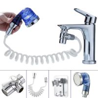 Universal Water Faucet Extension ฝักบัวท่อน้ำยืดหยุ่น Sink Faucet Extender Quick Connect ฝักบัวแบบใช้มือถือ