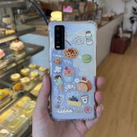 เคสใส ขนมหวาน คัพเค้ก พาย ไอศครีม มาการอง โดนัท รุ่น VIVO V/S/Y วีโว้ สินค้าใหม่ เคสมือถือ มินิมอล แบบใหม่