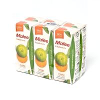 [ส่งฟรี!!!] มาลี น้ำส้มเขียวหวาน 100% 200 มล. X 6 กล่องMalee 100% Tangerine+Sac 200 ml x 6