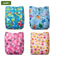 1pc Baby Cloth Diapers 2021 Porket Adjustable Boy Girl Newborn Washable Waterproof Reusable Nappies Fit 6-10Y Child Wholesale Cloth Diapers