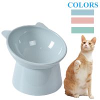 Cat Feeder Elevated Bowl With Raised Stand Plastic Pet Food Water Feeder Drinker Bowls Dispenser For Dogs Puppy Cat Accessories