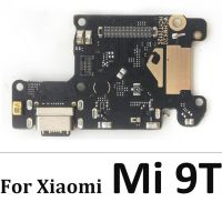 แท่นชาร์จชาร์จพอร์ต Usb สำหรับ Xiaomi Mi 8 10T 9 Lite 8se 11 6 8 9T Pro 10T บอร์ดเฟล็กซ์หัวเชื่อมปลั๊กพร้อมไมโครโฟน