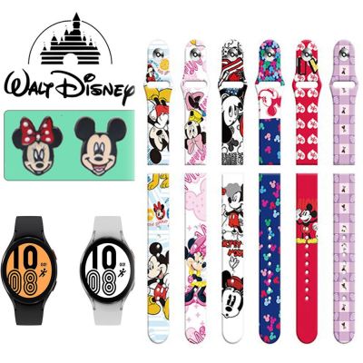 2022 Disney Minnie Cartoon silikonowa bransoletka Mickey Mouse pasek dla Fitbit Versa 1 2 Lite Watch Band miękka TPU opaska Correa