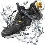 Giày Chạy Ultra Traill- Hiking-Trekking Mau Khô Thoát Nước Rax 463 Black