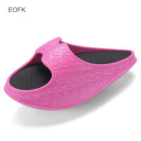 EOFK Womens Swing Shoes Lose Weight Slippers Fashion Fitness Body Building Leg Slimming Summer Slides Sports and Fitness Shoes