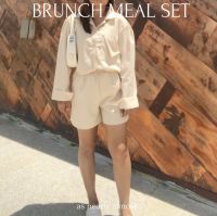 Brunch meal set ชุดเซตผู้หญิงขนาดฟรีไซส์