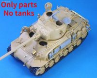 ✎ 1:35 Scale Die-cast Resin Model Assembly Kit Israel M51 Super Sherman Medium Tank Detail Modification (no Etching) Unpainted