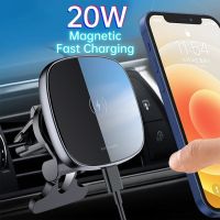 20W Magnetic Car Wireless Charger Holder for Magsafing Series for Iphone 12 13 Pro Max Mini Qi Fast Car Charging Phone Stand