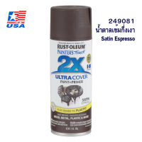 สีสเปรย์ กันสนิม - Rust Oleum 2X - (สีน้ำตาลเข้มกึ่งเงา) Satin Espresso