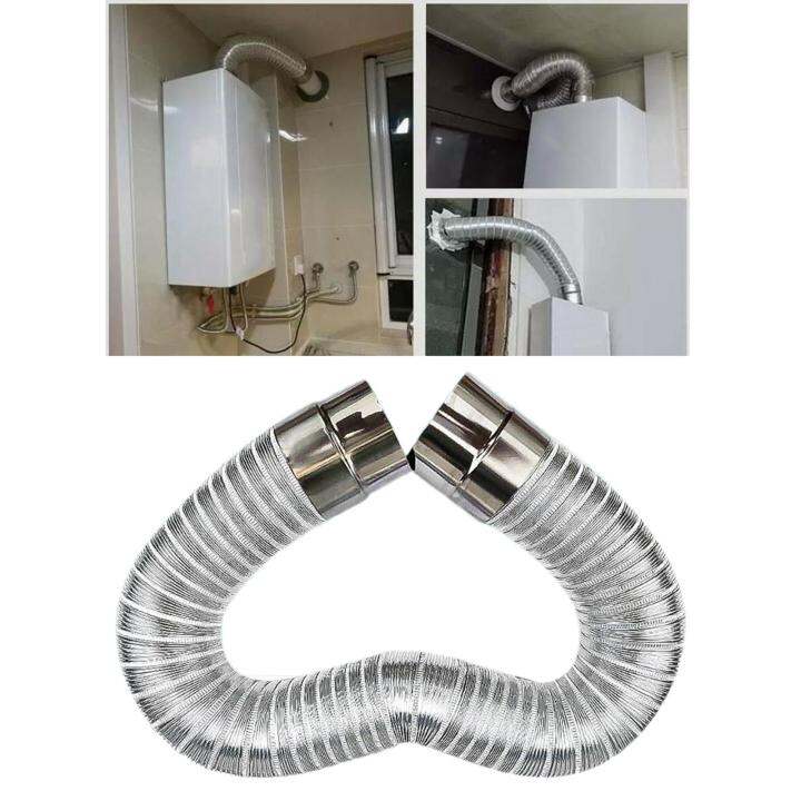 Moon Shining Stove Pipe Extension Elbow Chimney Vent Fireplace Boiler Exhaust Pipe Diameter 2.36