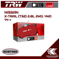 ผ้าเบรคหน้า TRW สำหรับ X-TRAIL (T32) 2.0L 2WD, 4WD 14-&amp;gt; (GDB7985)