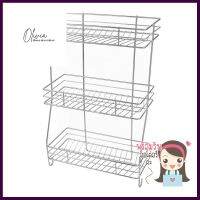 ชั้นแขวนสเตนเลส 3 ชั้น KECH LEAFKITCHEN RACK KECH LEAF 3-TIER STAINLESS STEEL 304 **พลาดไม่ได้แล้วจ้ะแม่**