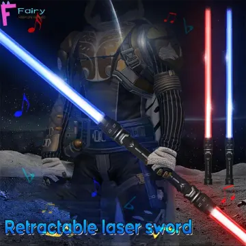 Lightsaber Metal Sword Metal Cosplay Boy Gril Espadaes Star Toy Laser  Flashing Kids Light Saber LED