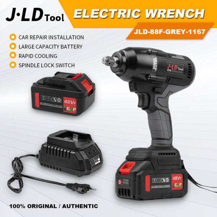 JLD 48v Cordless Impact Wrench 13MM Power Tools Impact Wrenches 48vf