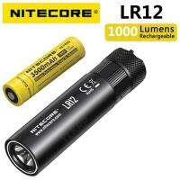 NITECORE ดั้งเดิม LR12ไฟฉายปรับระดับโคมไฟสนาม1000ลูเมนใช้หลอดไฟลูกปัดโคมไฟ V6 HD XP-L