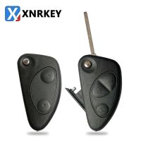 XNRKEY 2/3 Button New Style Flip Folding Remote Car Key Shell Fob for Alfa Romeo 147 156 166 GT Replacement Key Case Cover