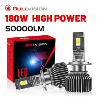 H7 H4 H11 LED Headlight LM High Power 180W H1 H8 HB4 HB3 9005 9006 Turbo Tube Lamp 6000K White CSP Chips Canbus Car Lights