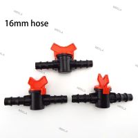 16mm Garden Irrigation Water Hose Tap Connector 16 PE Hose Tube Valve Gardening Hose Waterstop Cranes W6TH