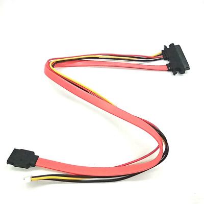 4X Hard Drive Data Power Supply Integrated Cable Small 4Pin Female & SATA 3.0 Male to SATA 22Pin(7+15Pin) Power Cable